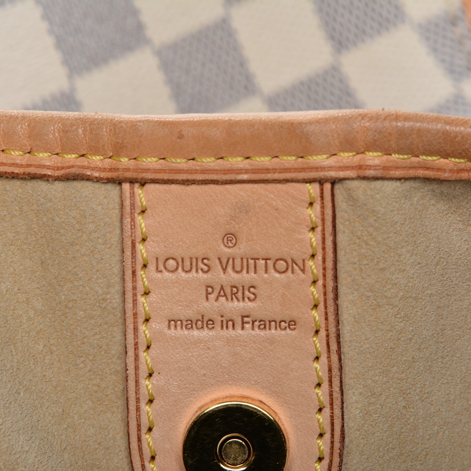 Louis Vuitton Damier Azur Galliera GM 5 of 10