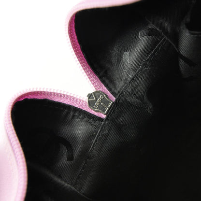 Chanel Calfskin Quilted Large Cambon Bowler Pink Black 10 of 12