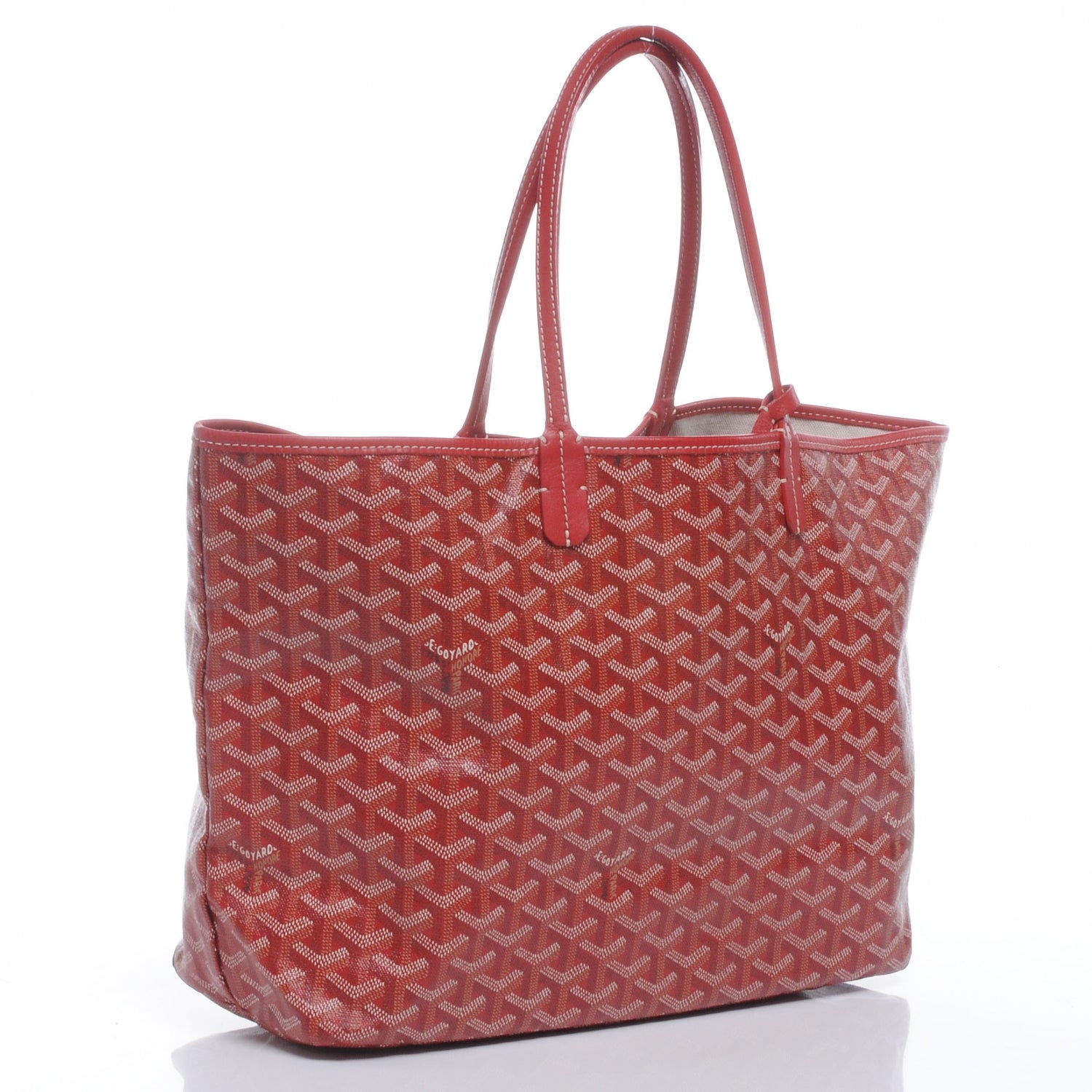 Goyard Goyardine Saint Louis PM Red 3 of 9