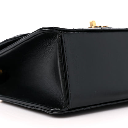 Chanel Shiny Lambskin Quilted Mini Flap Black 8 of 10