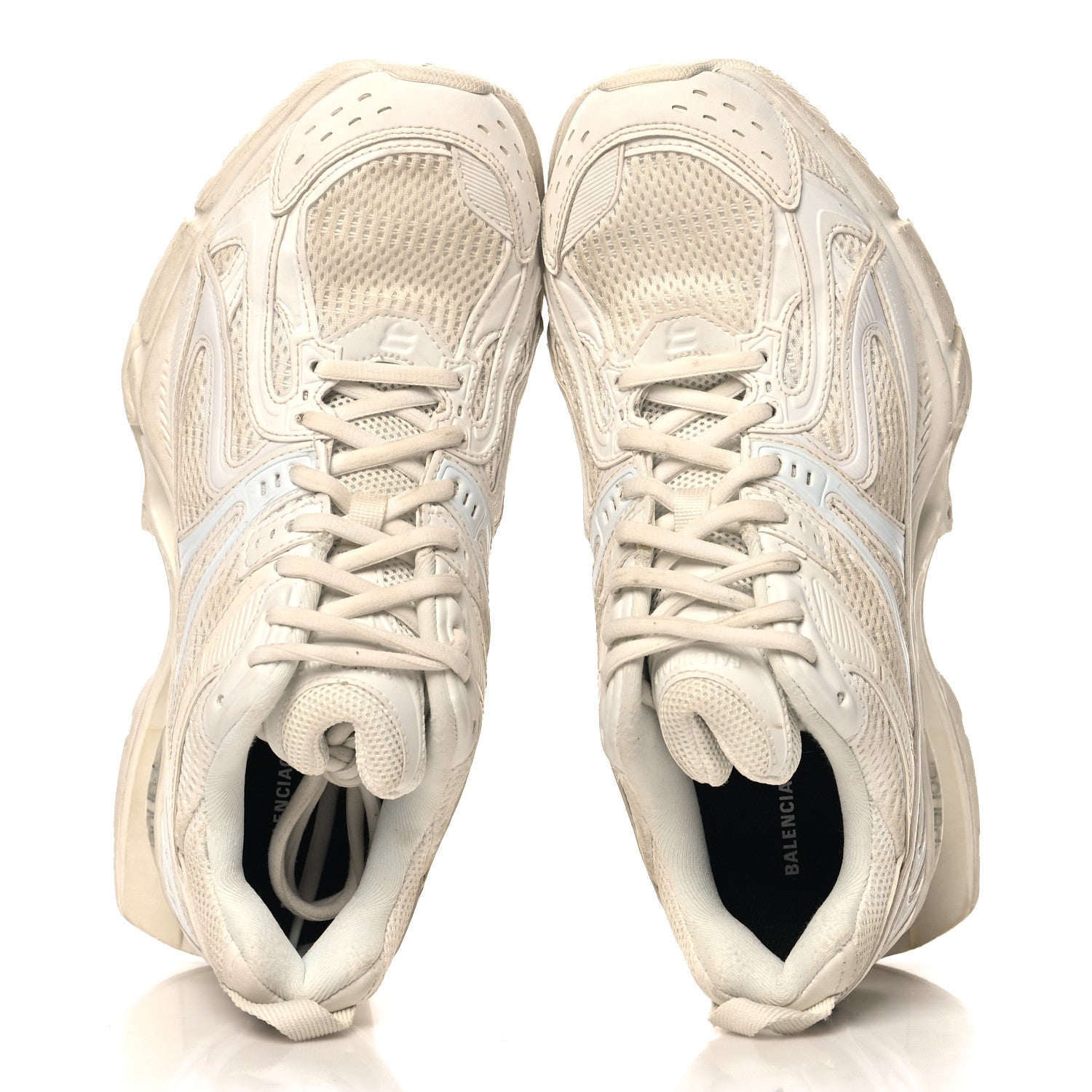 Balenciaga Mesh Rubber Mens X-Pander Sneakers 40 White 2 of 10