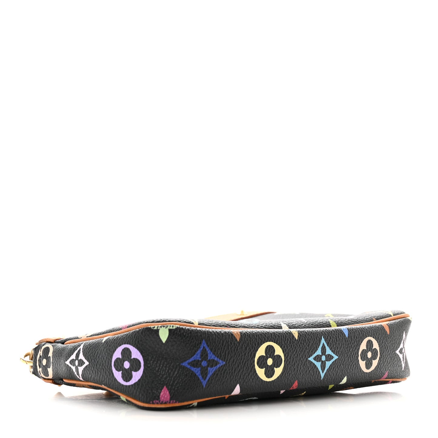 Monogram Multicolor Pochette Accessories Black