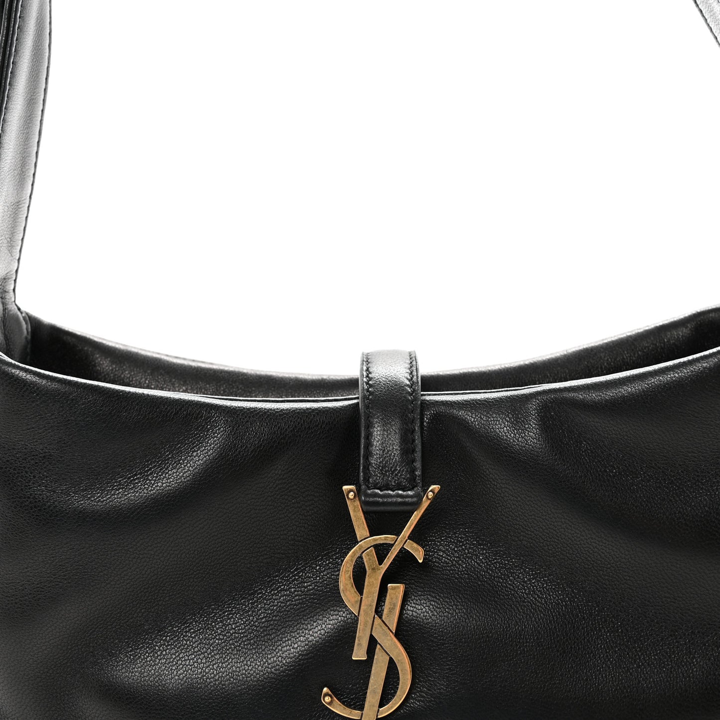 Padded Lambskin Le 5 A 7 Hobo Black