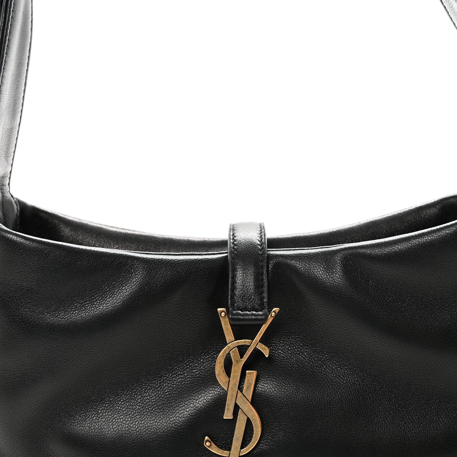 Saint Laurent Padded Lambskin Le 5 A 7 Hobo Black 7 of 10