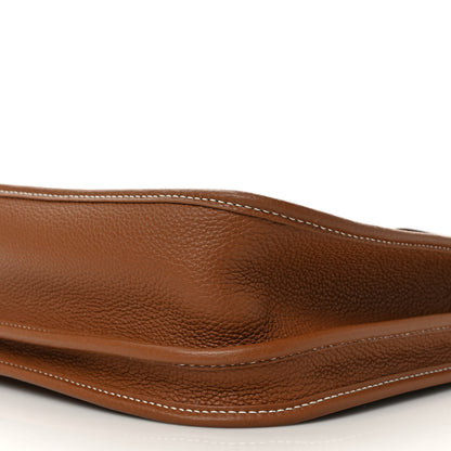 Hermes Taurillon Clemence Evelyne III PM Gold 8 of 8