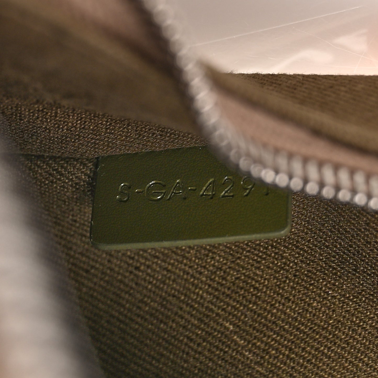 Cotton Gabardine Medium Ava Trekking Shoulder Bag Khaki