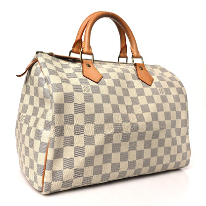 Louis Vuitton Damier Azur Speedy 30 3 of 11