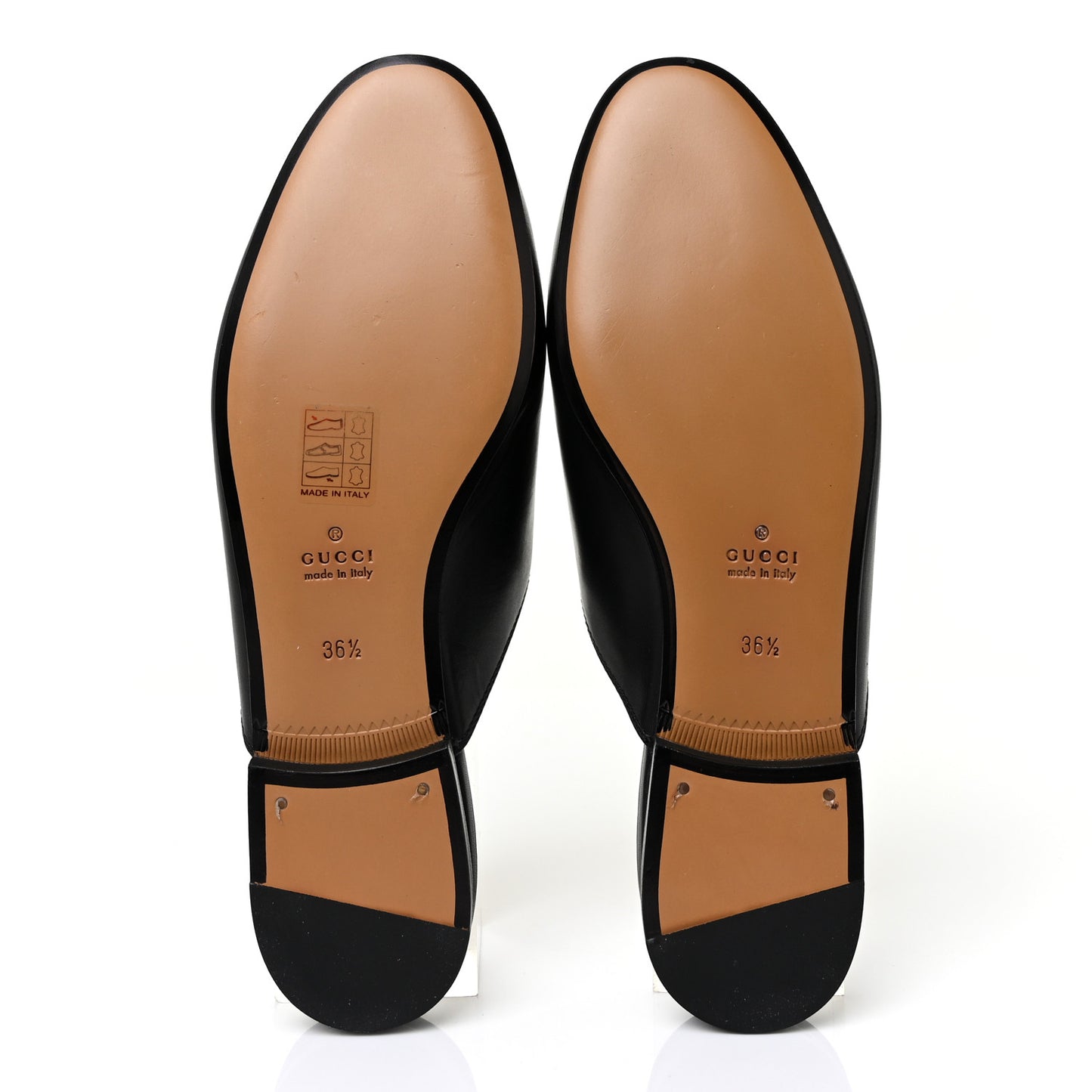 Calfskin Womens Princetown Slippers 36.5 Black