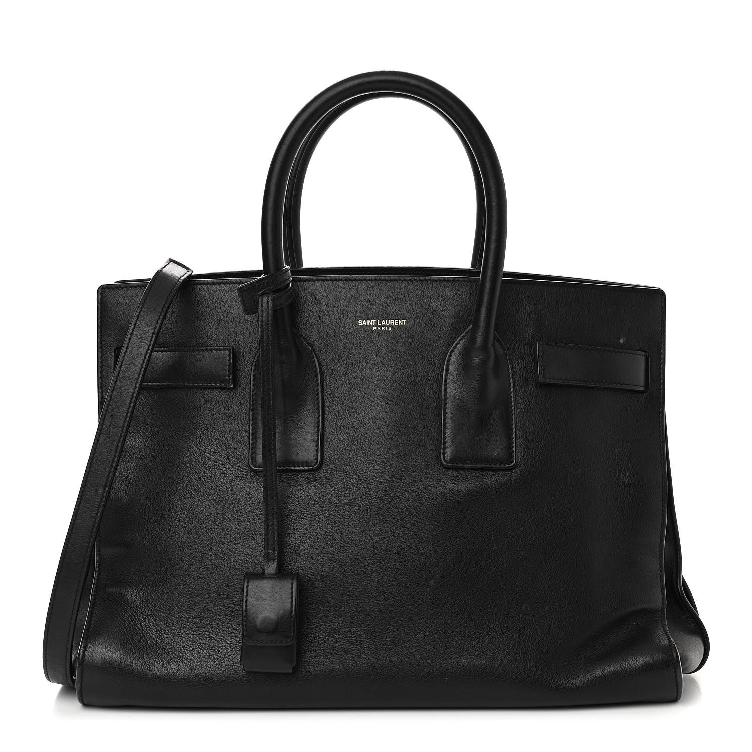 Saint Laurent Calfskin Small Sac De Jour Black 1 of 16