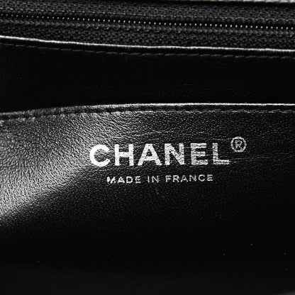 Chanel Caviar Quilted Jumbo Single Flap Black 6 of 12