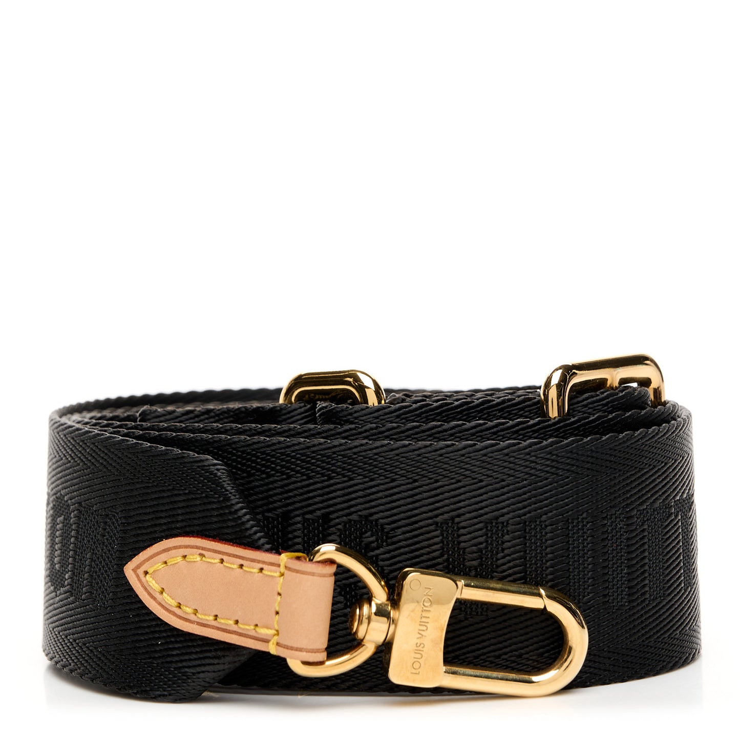 Nylon Multi Pochette Accessories Bandouliere Shoulder Strap Black