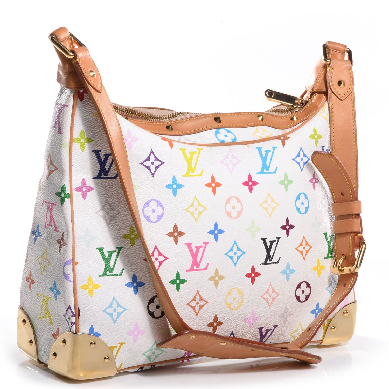 Louis Vuitton Monogram Multicolor Boulogne White 3 of 7