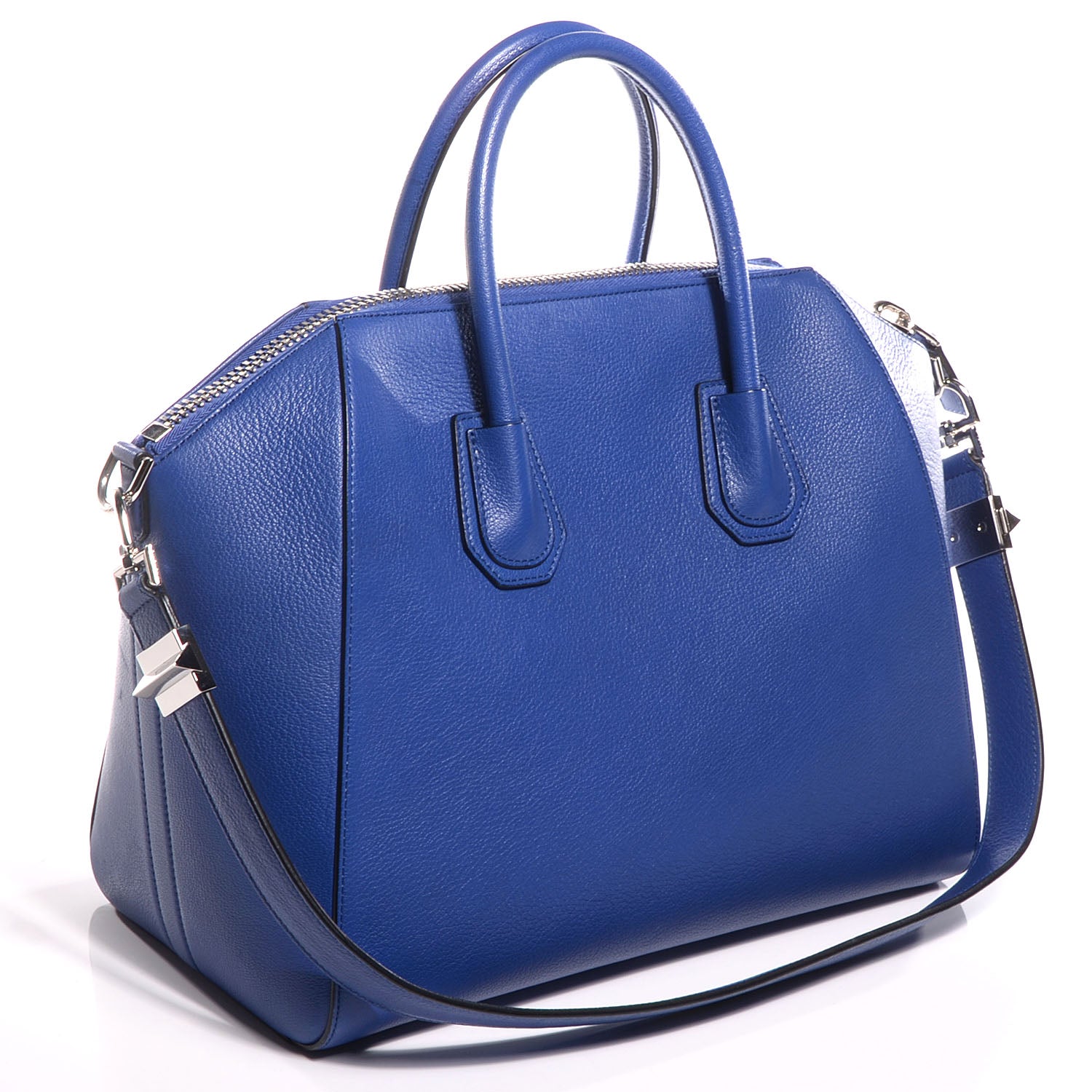 Givenchy Sugar Goatskin Medium Antigona Royal Blue 3 of 11