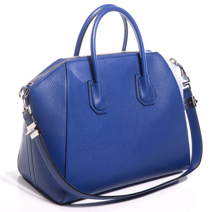 Givenchy Sugar Goatskin Medium Antigona Royal Blue 3 of 11