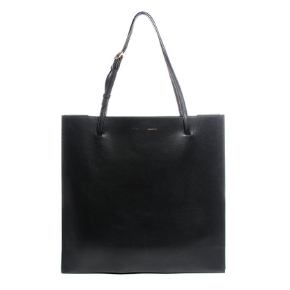 Celine Smooth Calfskin Triple Shopper Tote Black 1 of 8