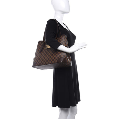 Louis Vuitton Damier Ebene Hampstead MM 2 of 8