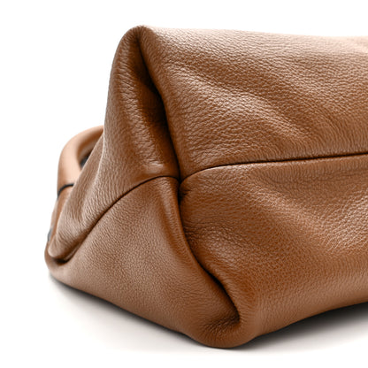 Gucci Grained Calfskin Softbit Medium Shoulder Bag Brown 9 of 11
