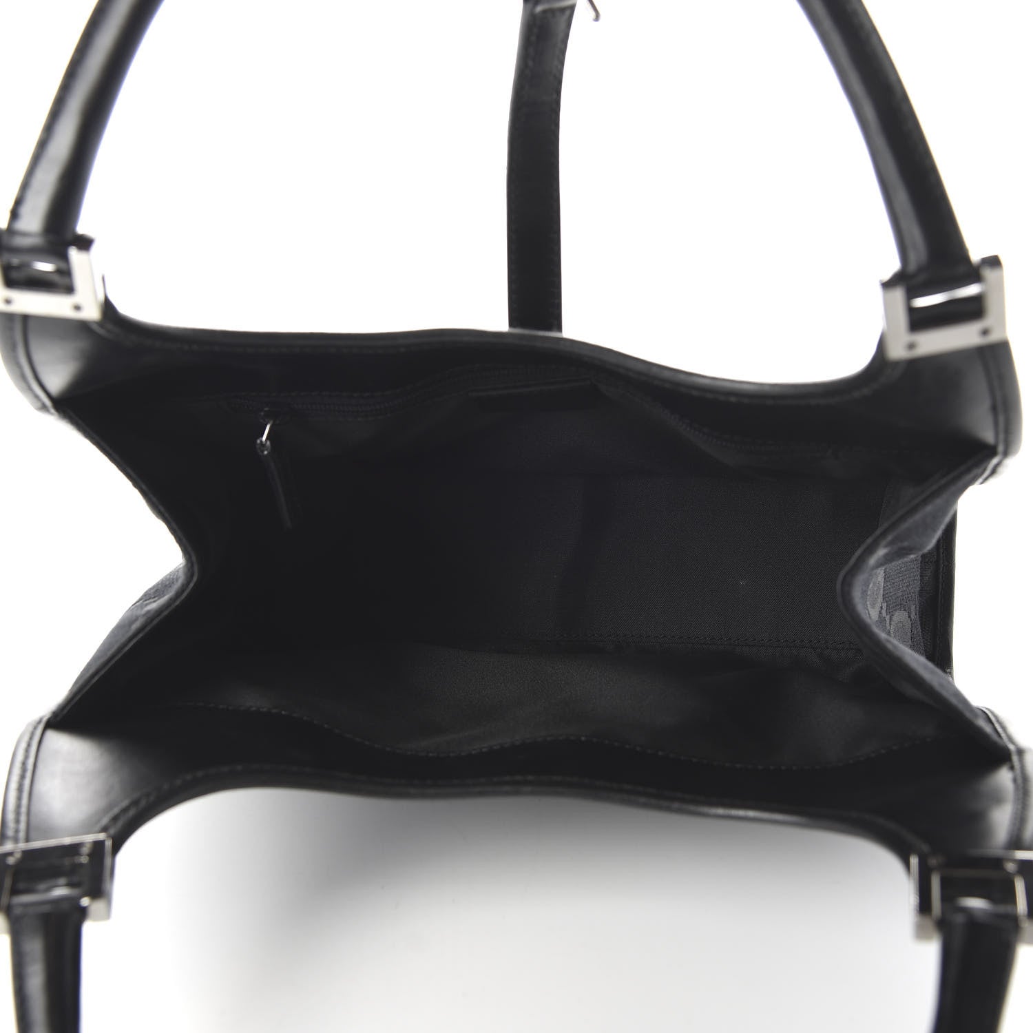 Gucci Monogram Jackie Shoulder Bag Black 5 of 10