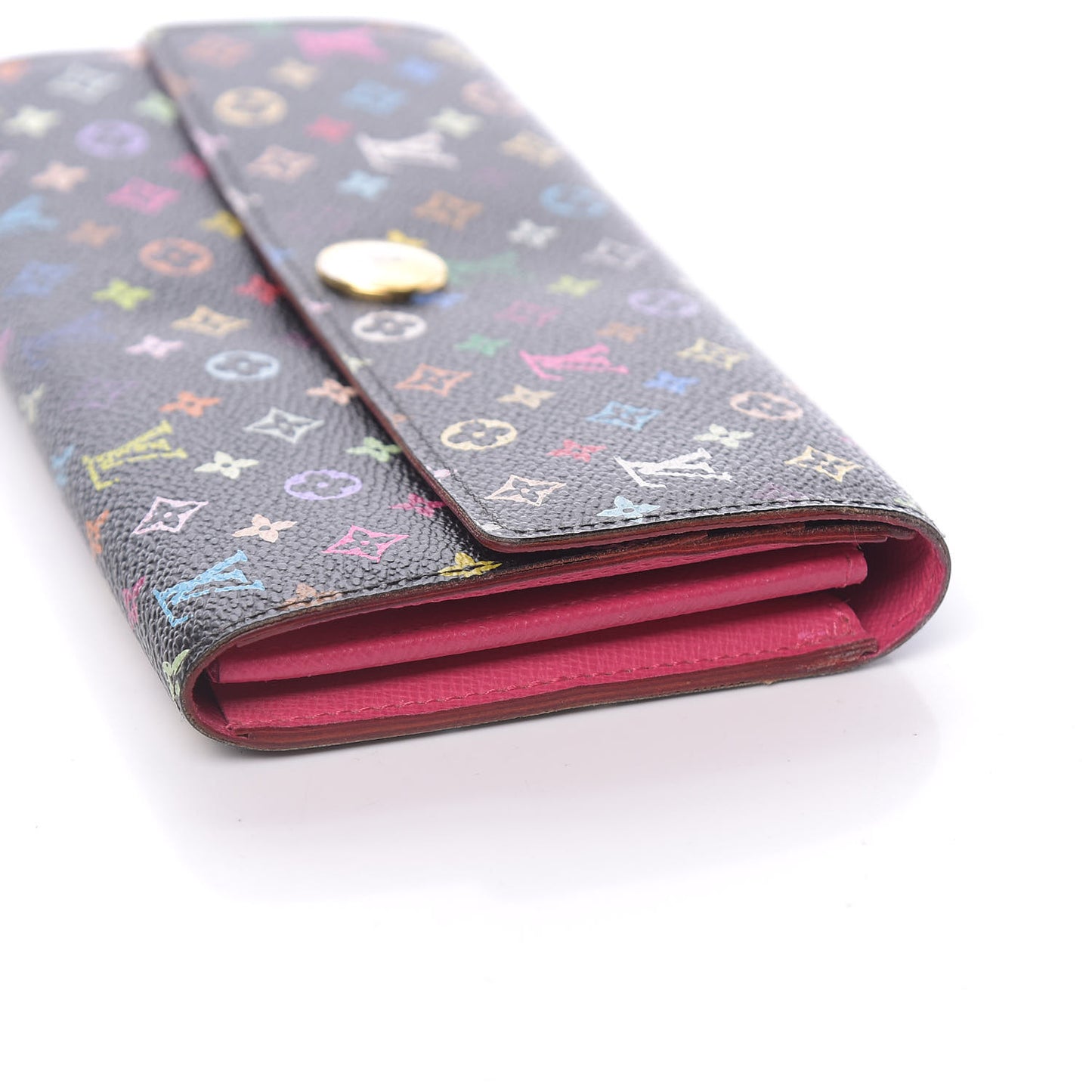 Monogram Multicolor Sarah Wallet Black Grenade