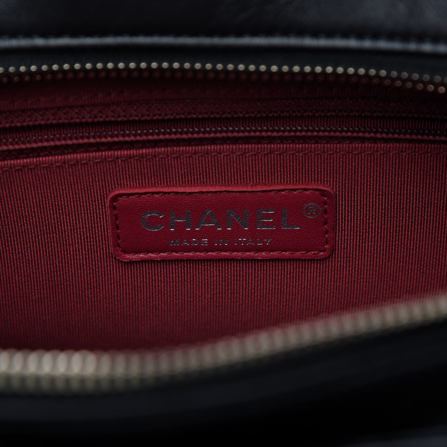 Chanel Aged Calfskin Quilted Medium Gabrielle Hobo Black 8 of 9