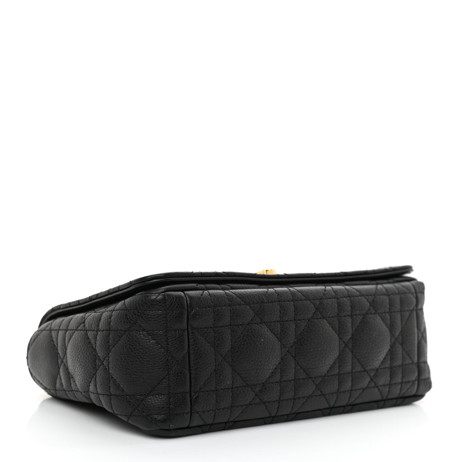 Christian Dior Calfskin Cannage Small Caro Bag Black 4 of 8