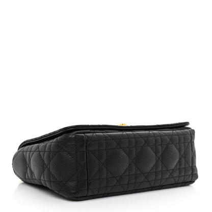 Christian Dior Calfskin Cannage Small Caro Bag Black 4 of 8