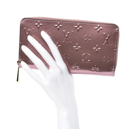 Louis Vuitton Vernis Zippy Wallet Metallic Pale Pink 2 of 9