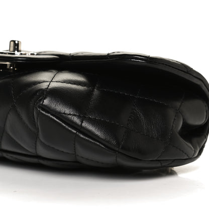 Chanel Calfskin Quilted CC Uniform Flap Belt Bag Black 10 of 15