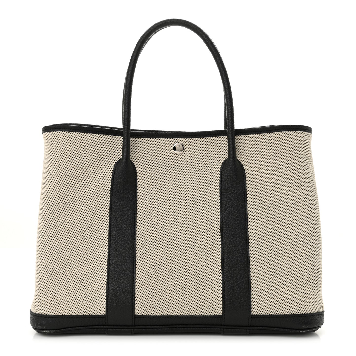 Toile Buffle Skipper Garden Party 36 MM Tote Black