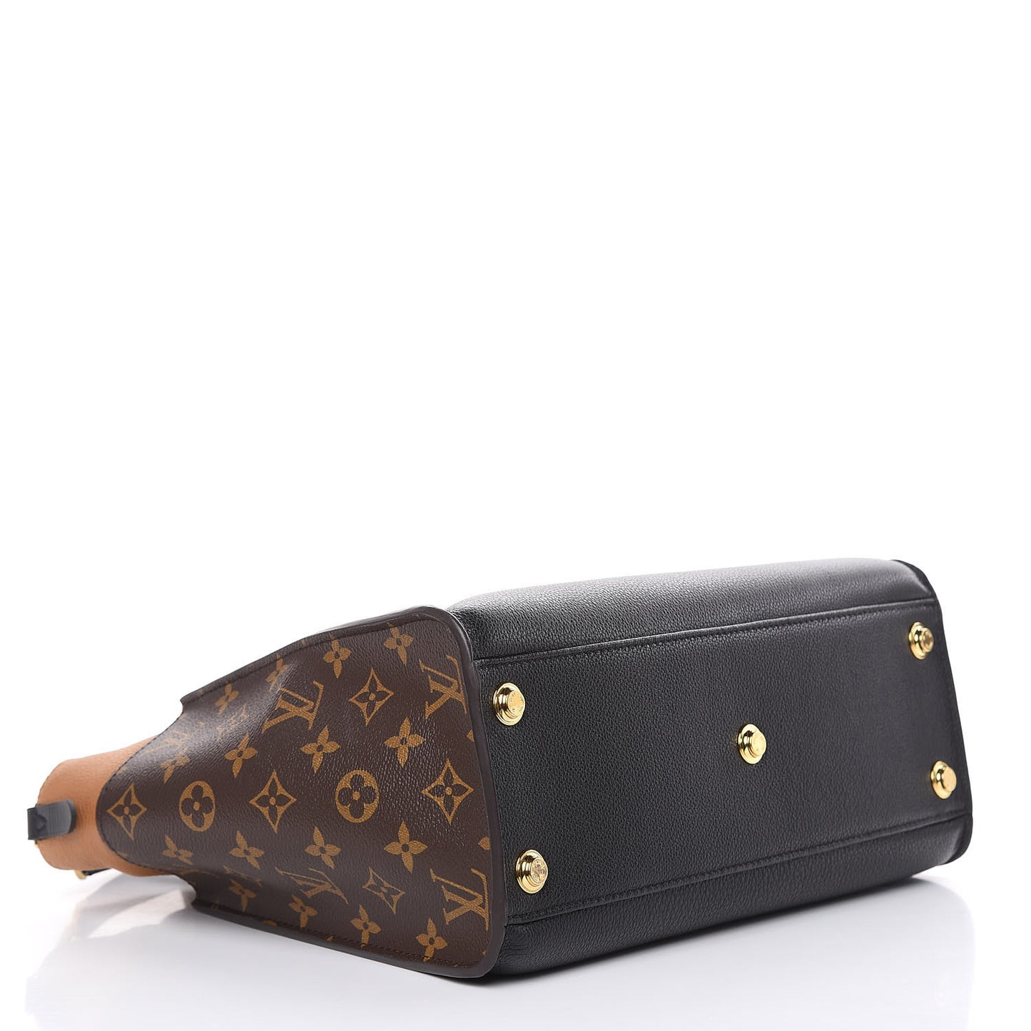 Calfskin Monogram On My Side Black