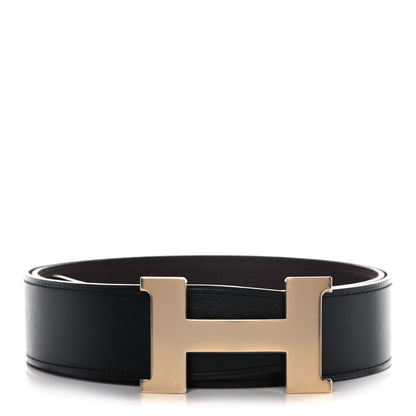 Hermes Swift Togo 38mm Constance H Belt 95 Black Chocolate 1 of 6