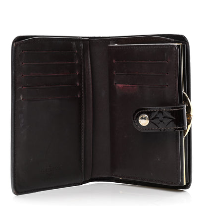 Louis Vuitton Vernis French Purse Wallet Amarante 3 of 5