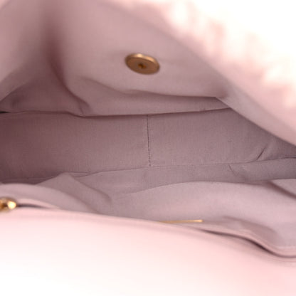 Chanel Shearling Sheepskin Medium Chanel 19 Flap Light Pink 5 of 10