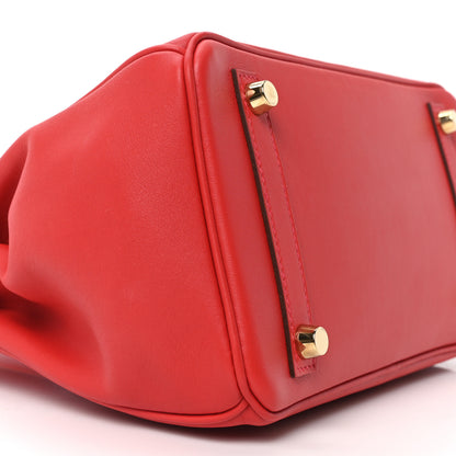 Hermes Swift Birkin 25 Vermillion 9 of 10