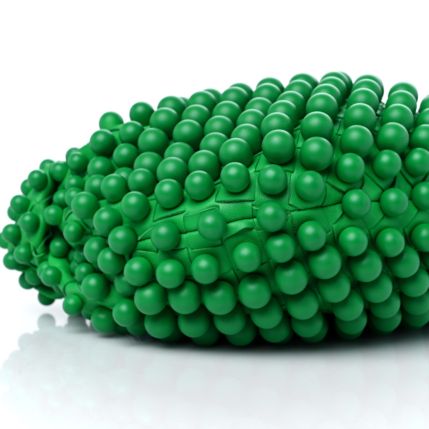 Bottega Veneta Nappa Studded Intrecciato Mini Jodie Parakeet 7 of 8