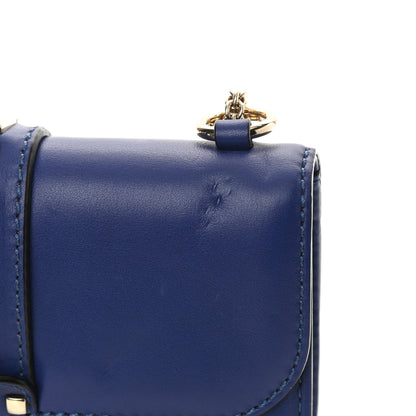 Valentino Garavani Vitello Small Glam Lock Rockstud Flap Blue China 11 of 14