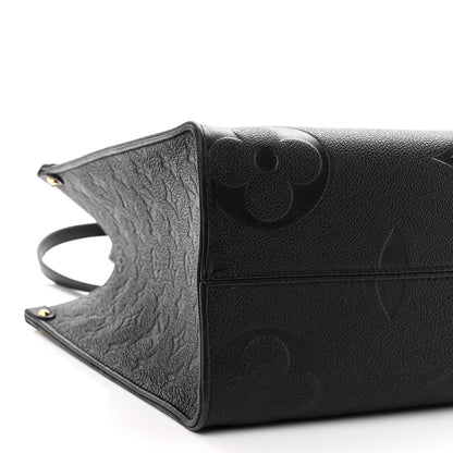 Louis Vuitton Empreinte Monogram Giant Onthego MM Black 8 of 10