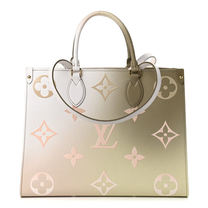 Louis Vuitton Monogram Giant Spring In The City OnTheGo MM Sunset Kaki 2 of 14