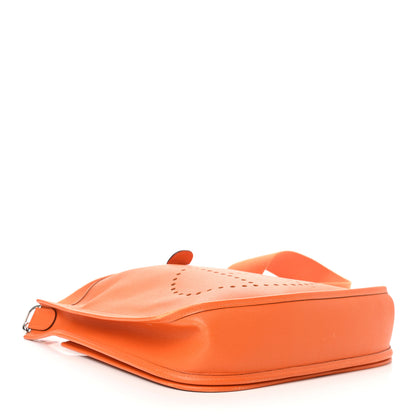 Hermes Epsom Evelyne II GM Orange 4 of 17