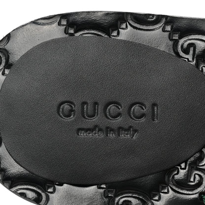 Gucci Nylon Guccissima Web Womens Thong Sandals 36.5 Green Red Black 7 of 7