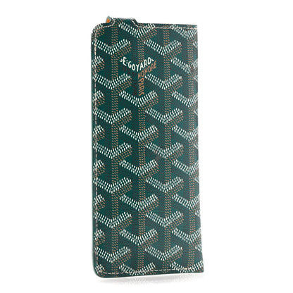 Goyard Goyardine Montmartre Glasses Case Green 3 of 10