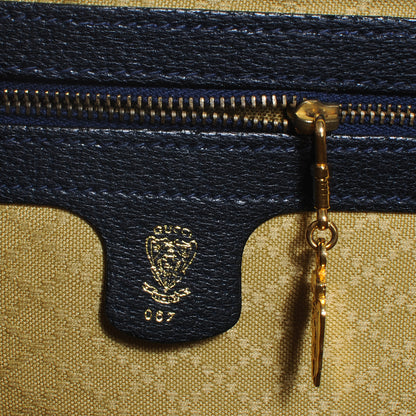 Gucci Monogram Web Boston Navy 6 of 6