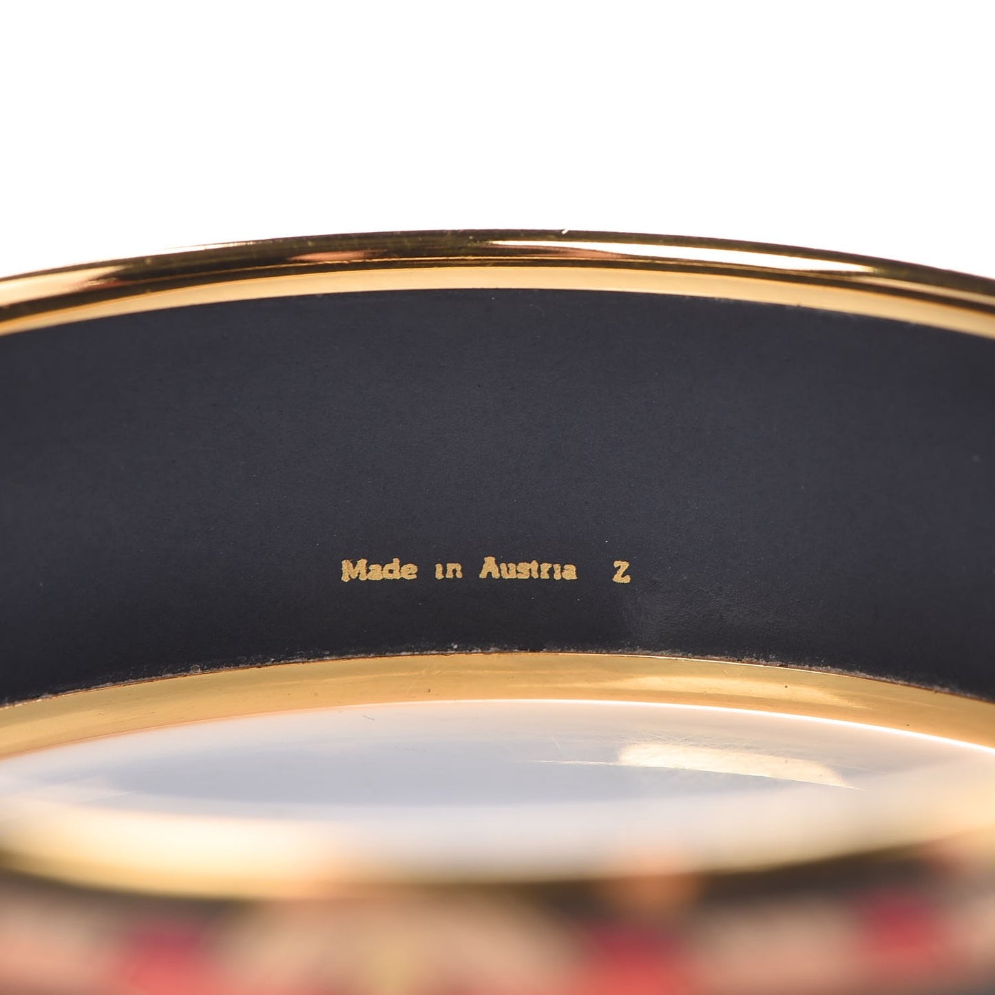 Enamel Printed Wide Chariots Bracelet 65