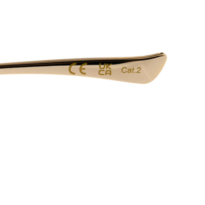 Gucci Metal Oversized Sunglasses GG0646S Gold Brown 6 of 9