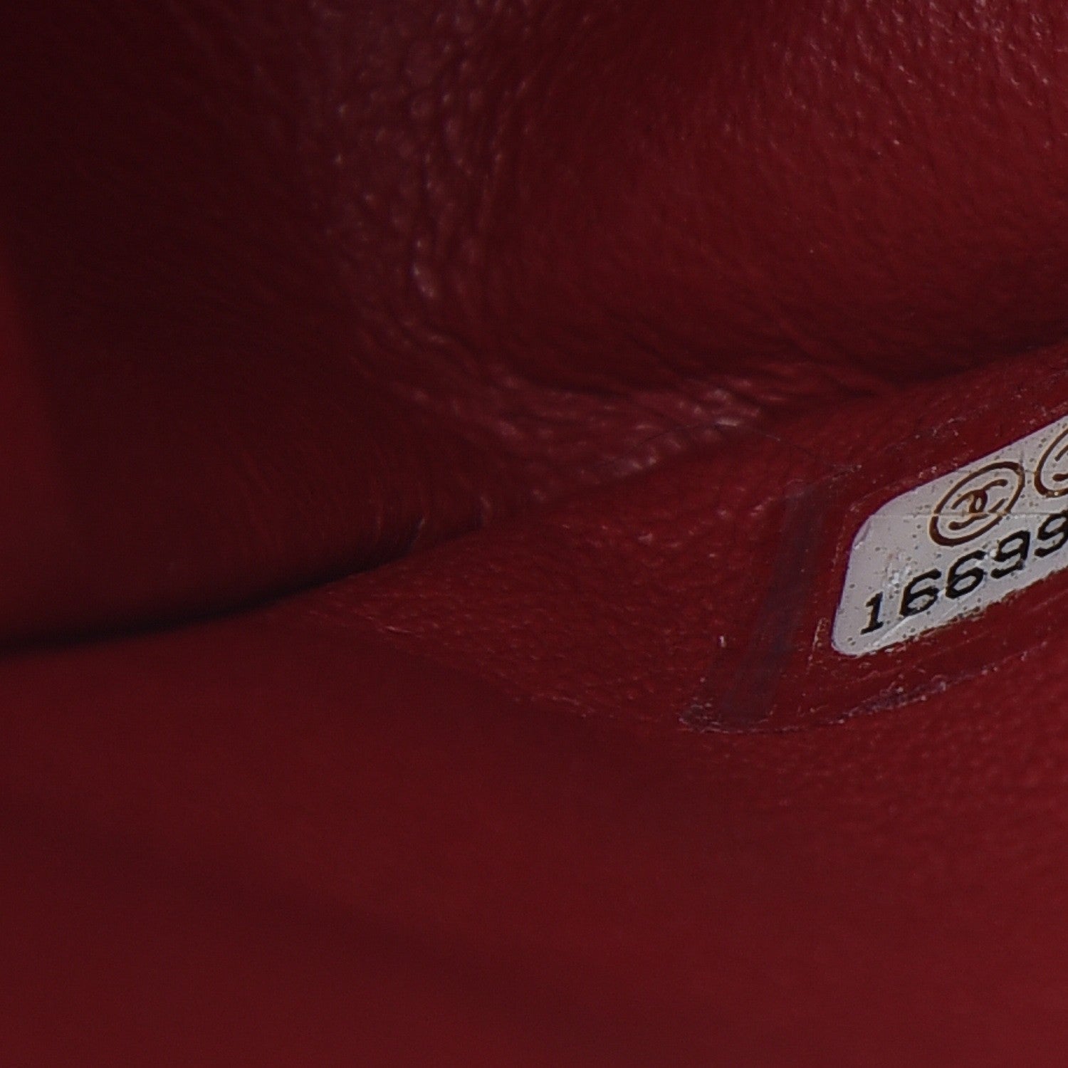 Chanel Caviar Quilted Jumbo Double Flap Red 8 of 9