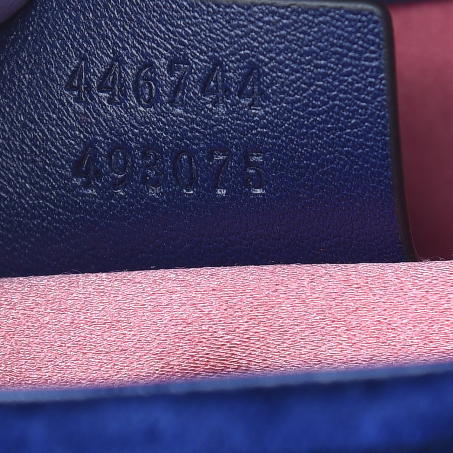Gucci Velvet Matelasse Mini GG Marmont Shoulder Bag Cobalt Blue 7 of 12