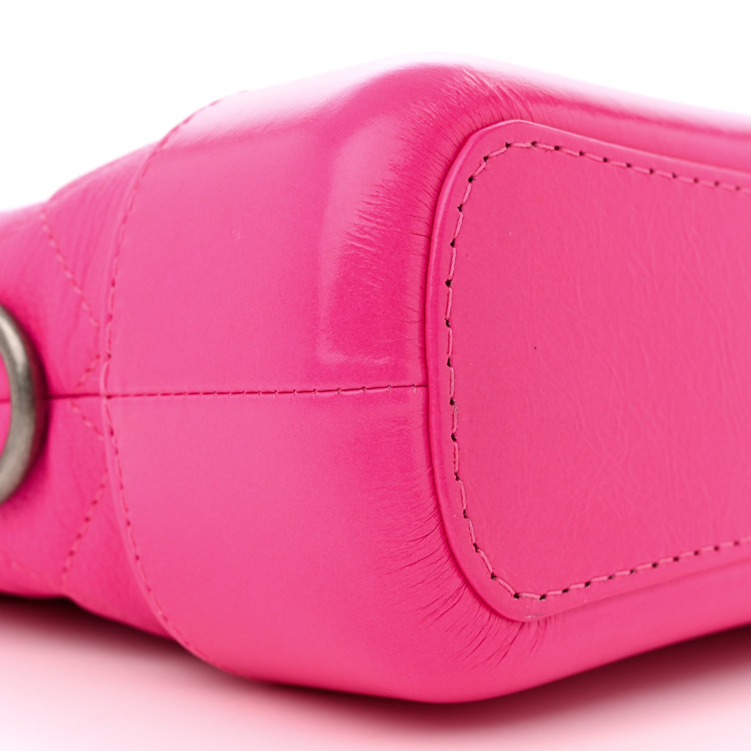 Chanel Goatskin Quilted Small Gabrielle Hobo Pink 9 of 13