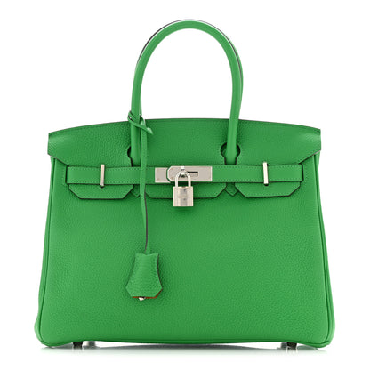 Hermes Togo Verso Birkin 30 Bambou Caramel 1 of 11