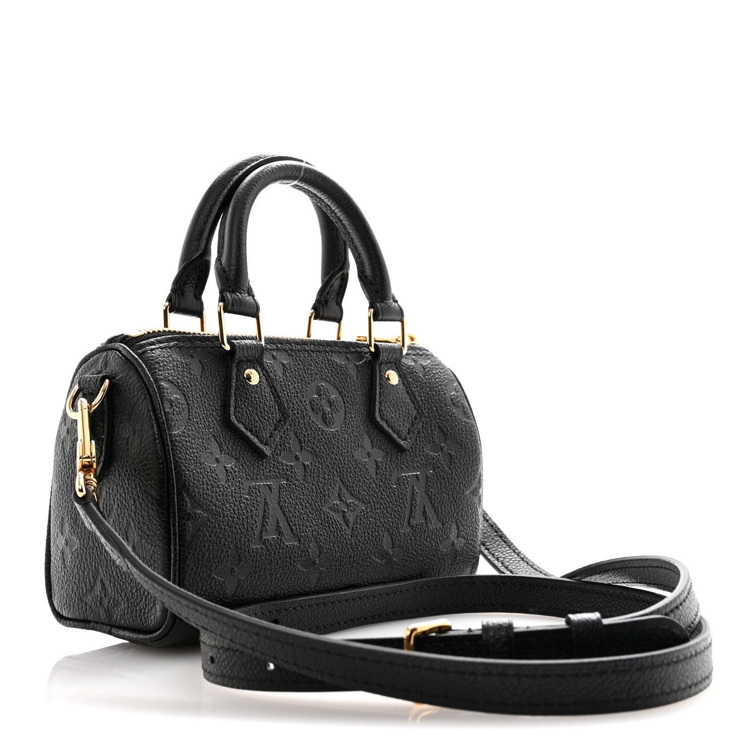 Louis Vuitton Empreinte Monogram Nano Speedy Black 3 of 10