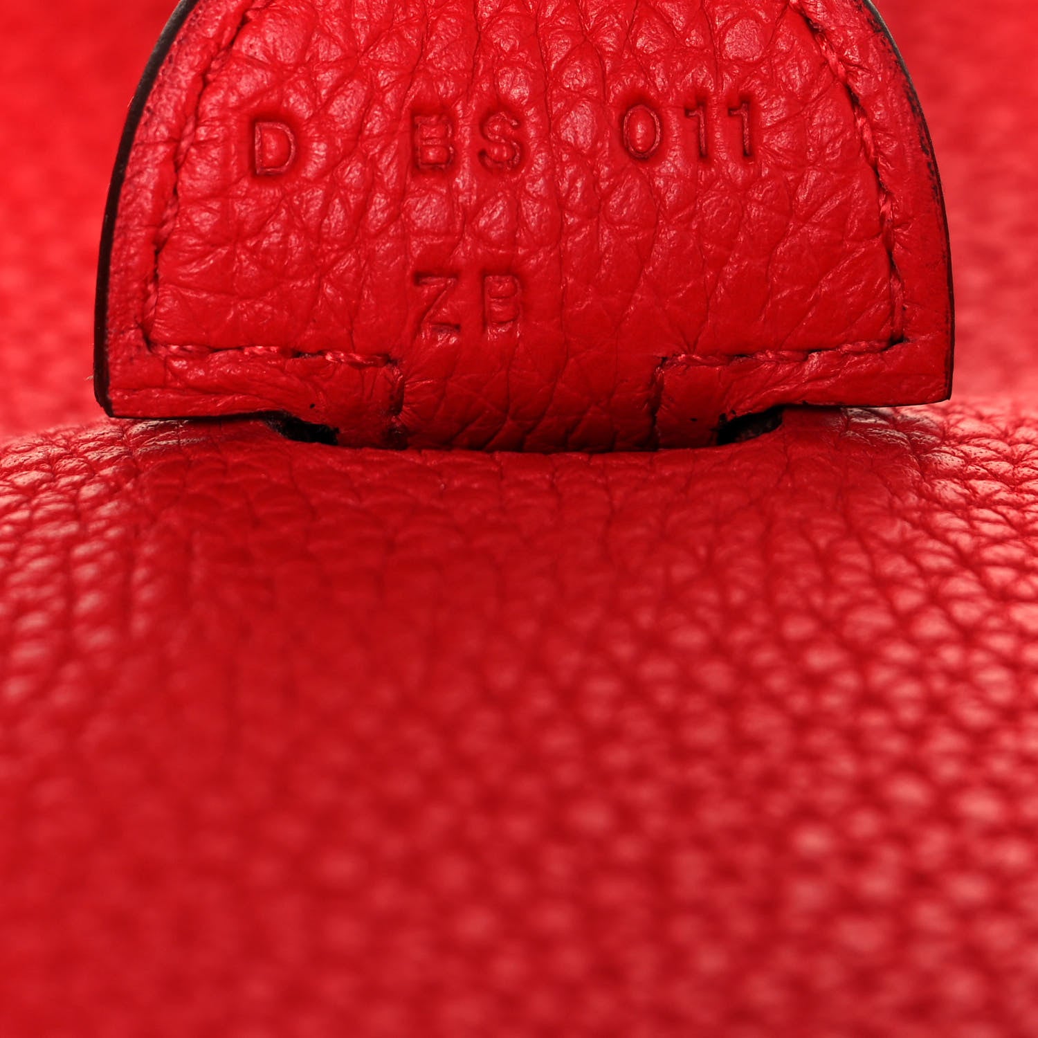 Hermes Taurillon Clemence Evelyne III PM Rouge De Coeur 6 of 12